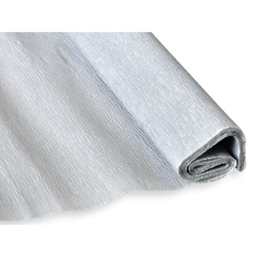 Picture of CREPE PAPER METALLIC SILVER 50X200CM